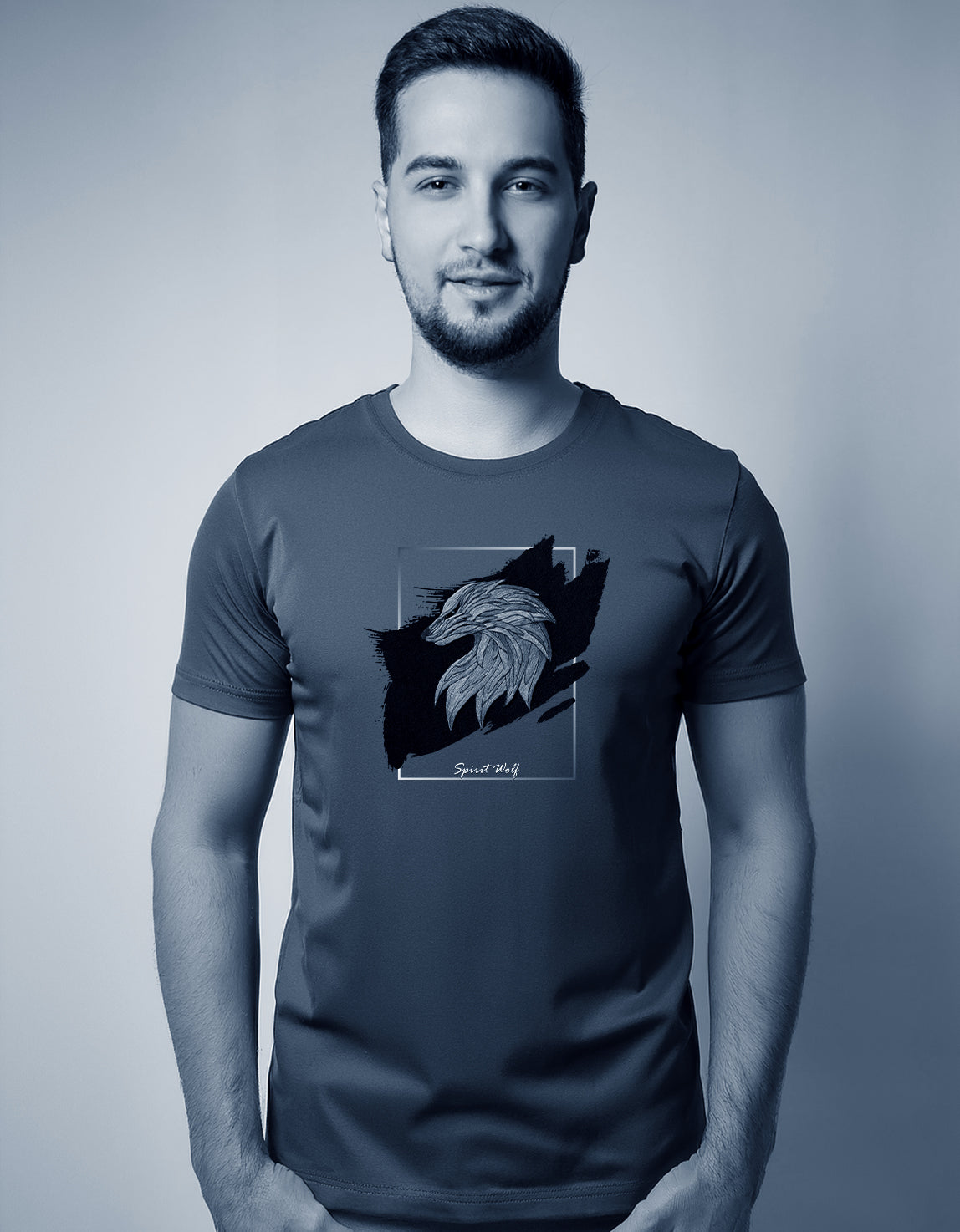Spirit Wolf – Contemporary T-Shirt