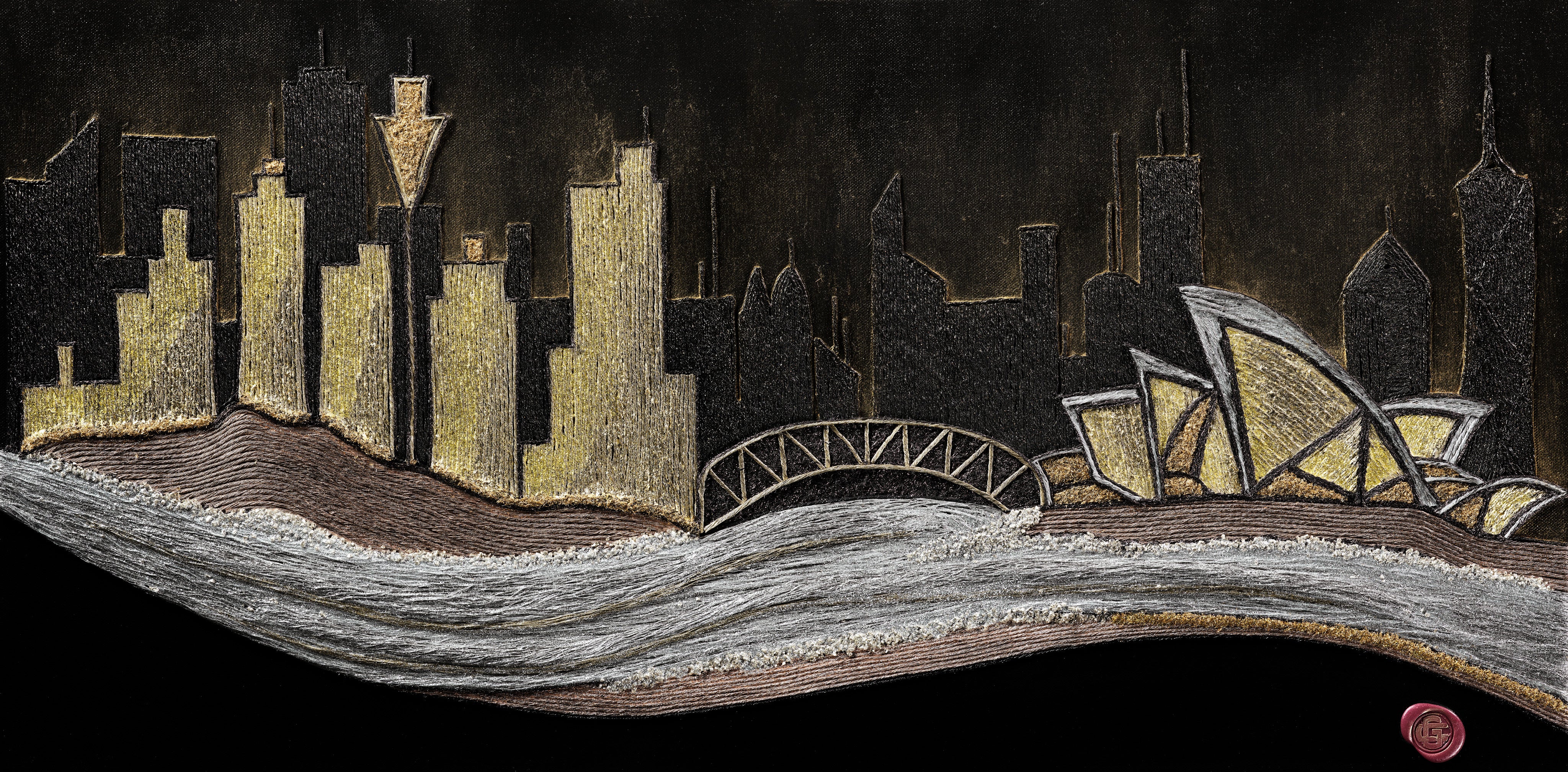 The Paths of Time – Contemporary Canvas Art
