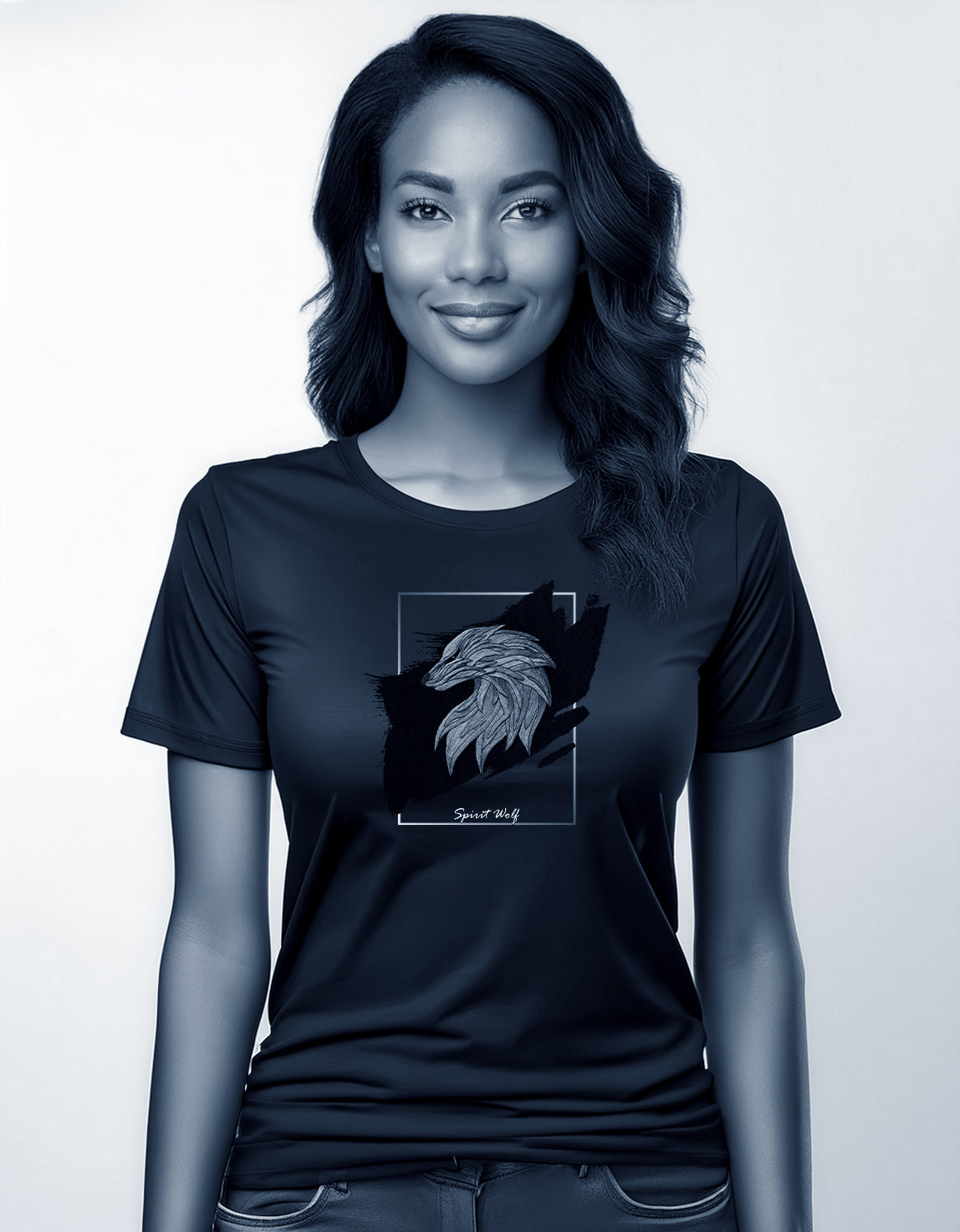 Spirit Wolf – Contemporary T-Shirt