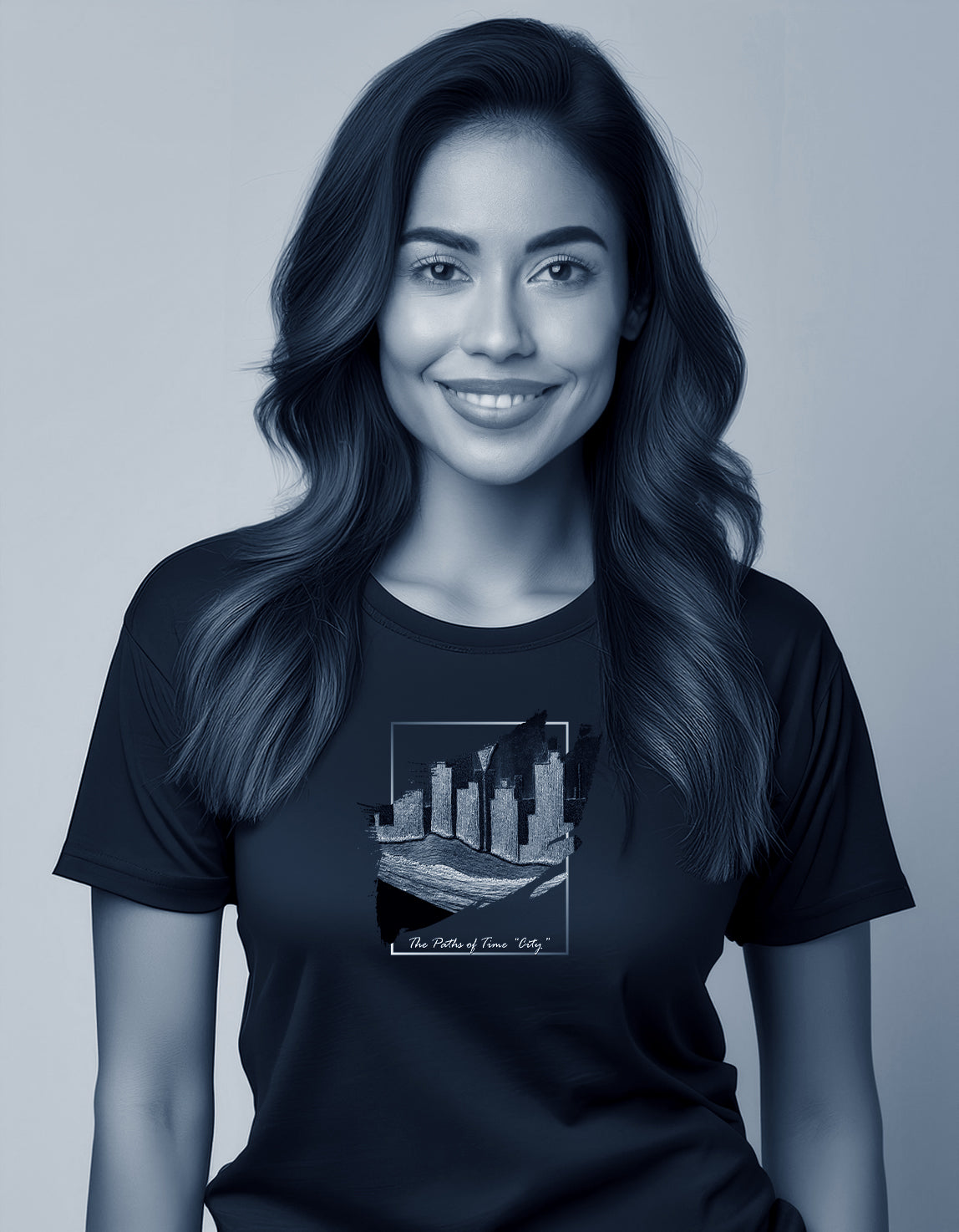 The Paths of Time City – Premium T-Shirt