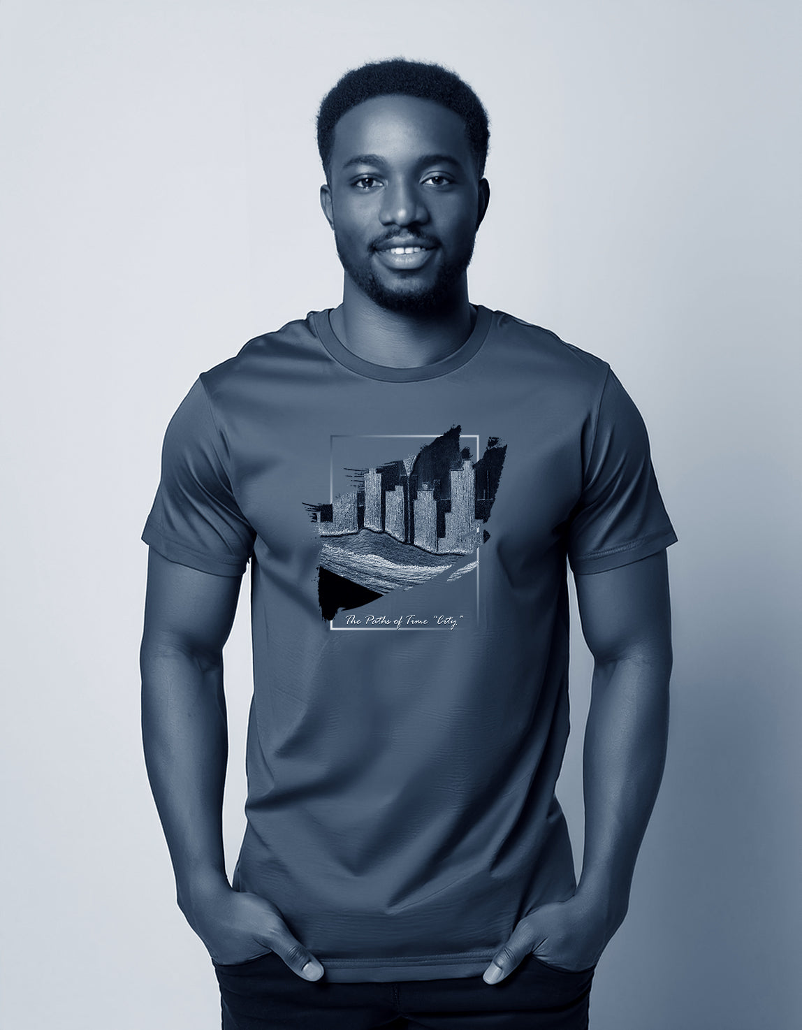 The Paths of Time City – Premium T-Shirt